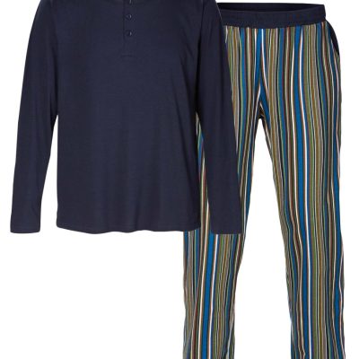 Herr Trofe  | Pyjamas Herr Stripe Marinbla