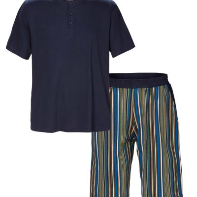 Herr Trofe  | Pyjamas Herr Stripe Marinbla